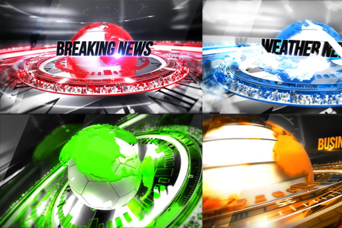 24 Broadcast News - Complete Package