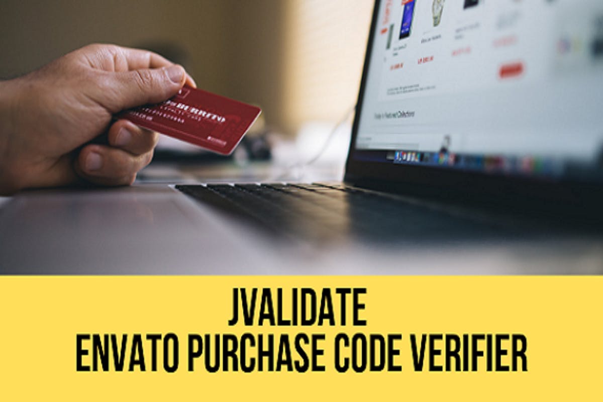 JValidate Envato Purchase Code Verifier