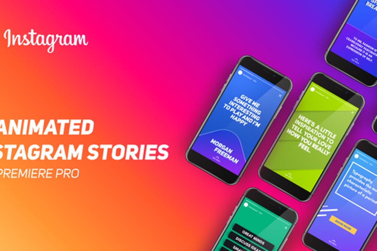 Instagram Stories - for Premiere Pro | Essential Graphics