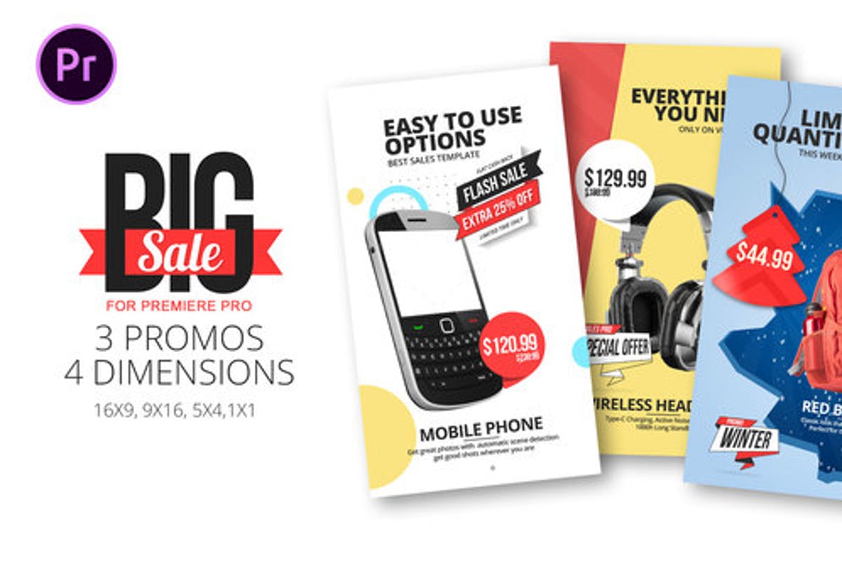 Big Sales | Essential Graphics | Mogrt