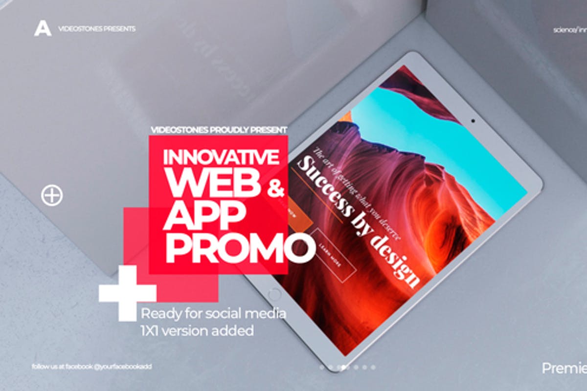 Innovative App & Web Promo Premiere Pro