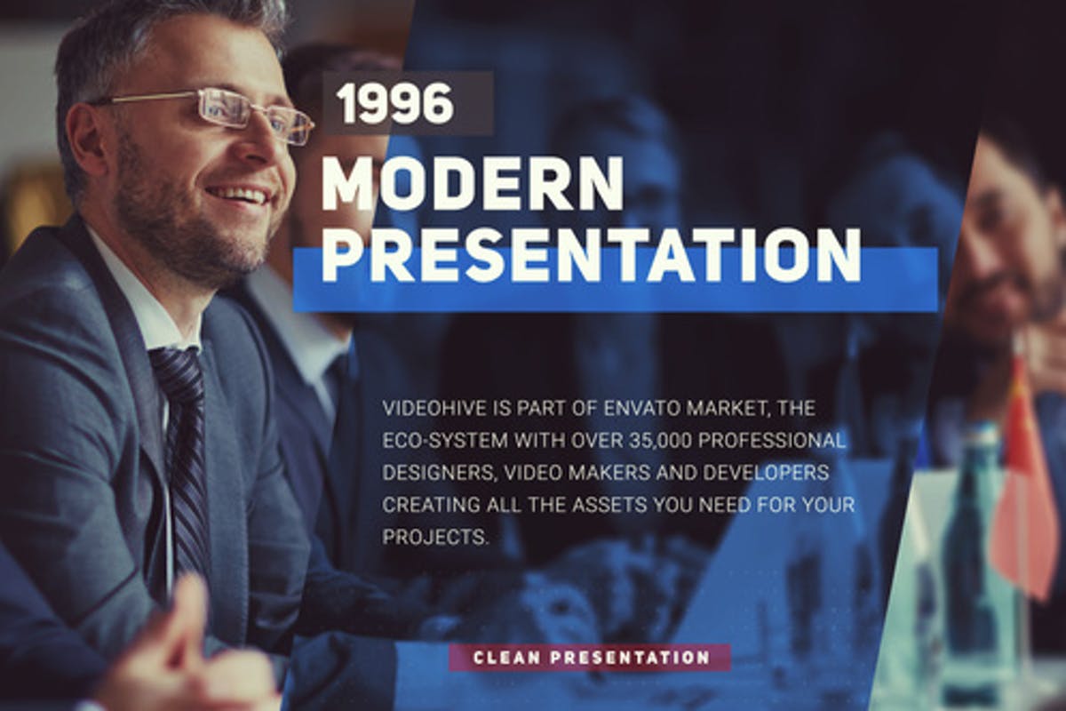 Modern Corporate Presentation product promo video templates for Premiere Pro