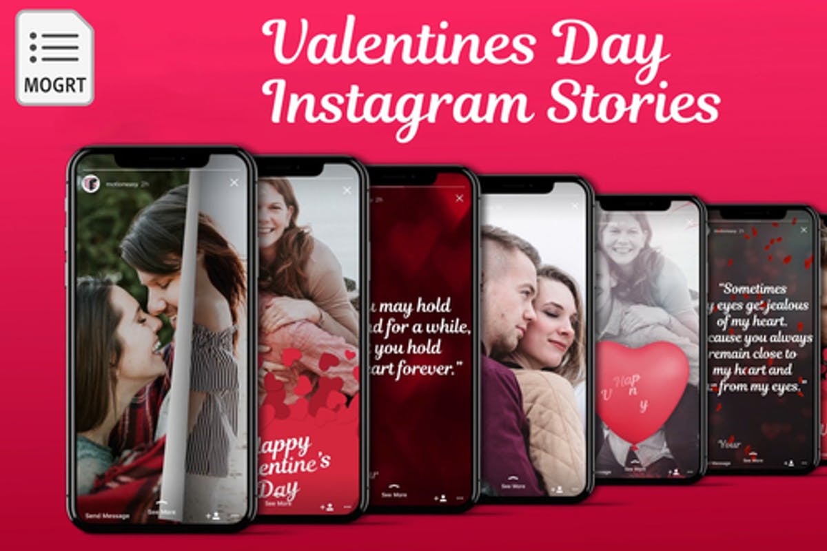 Love - Instagram Stories for Premiere Pro