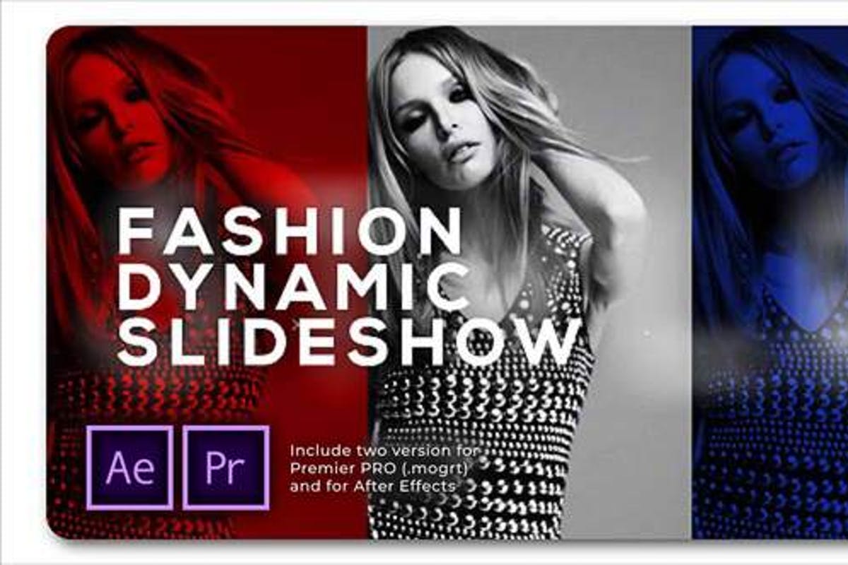 Slideshow Fashion Dynamic Product Promo for Premiere Pro