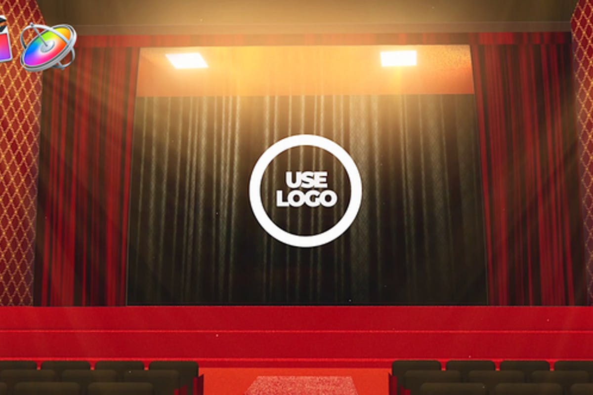 Theater Logo Reveal For Apple Motion and Final Cut Pro