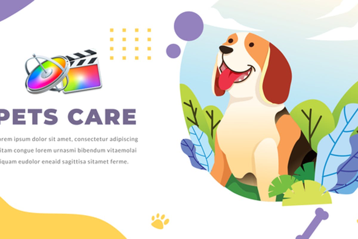 Pets Care and Veterinarian For Apple Motion and Final Cut Pro