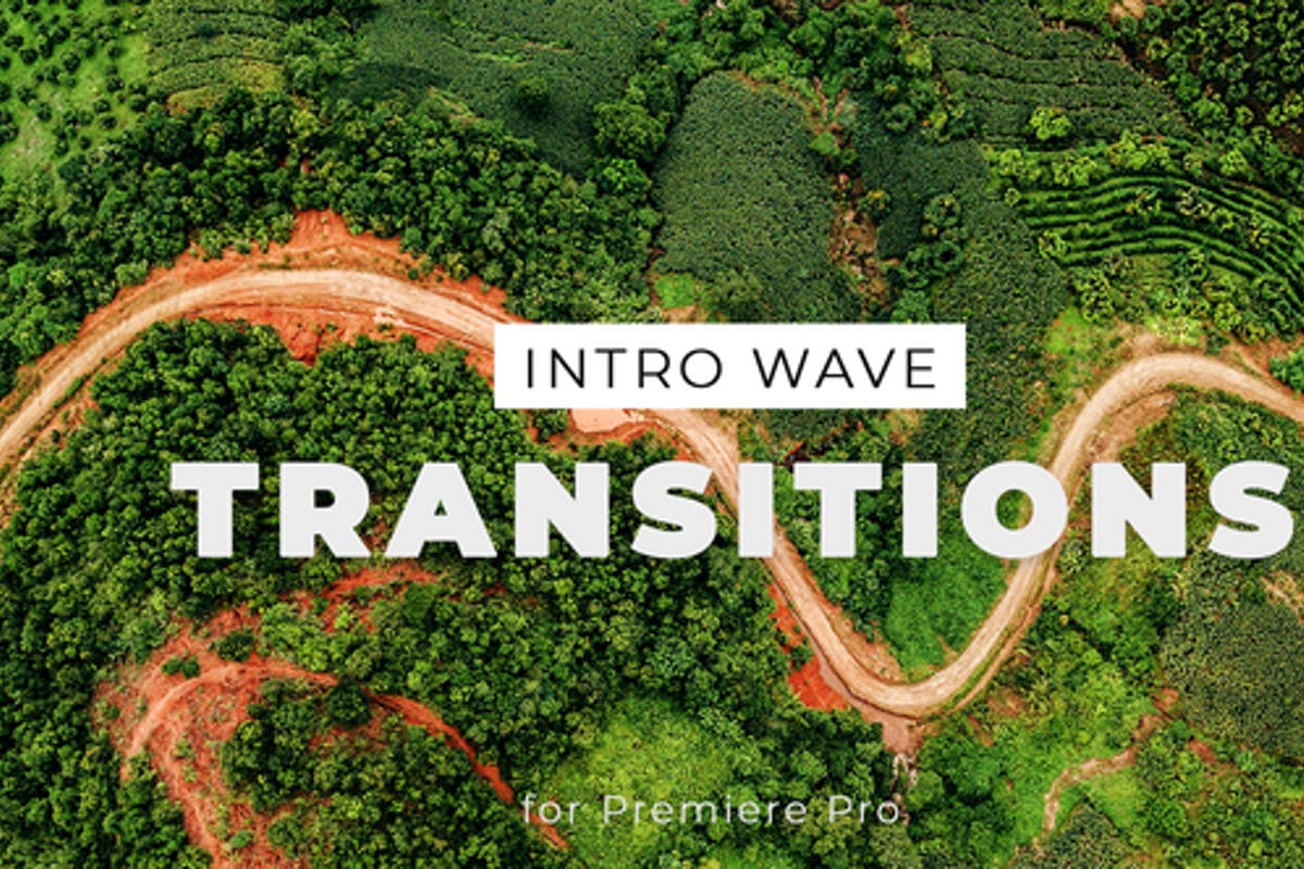 Intro Wave Transitions for Final Cut Pro X