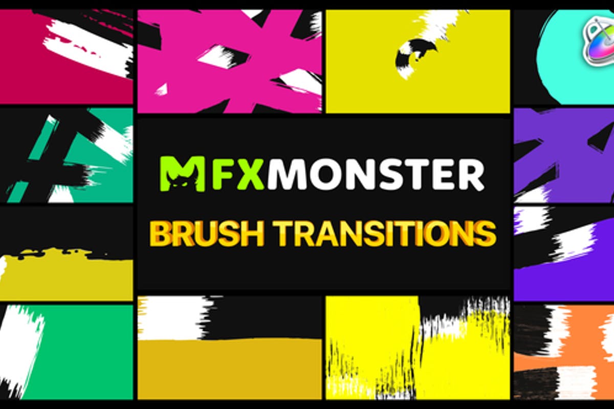 Brush Transitions For Final Cut Pro