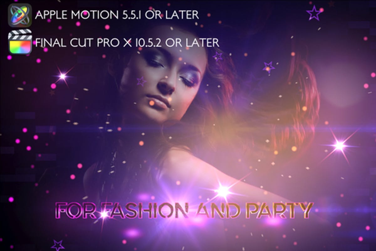 Party Night Promo - Apple Motion
