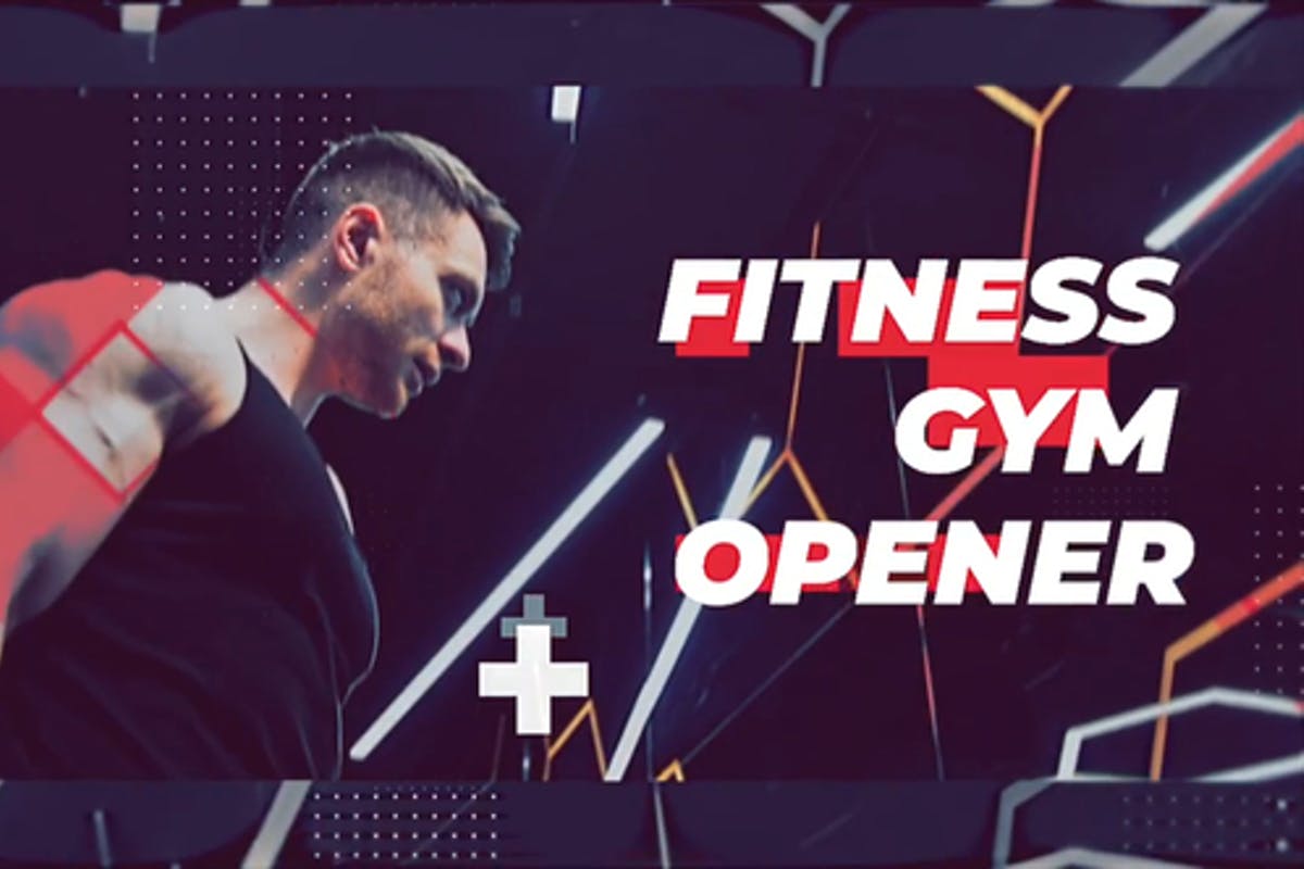 Fitness Gym Promo For Apple Motion and Final Cut Pro
