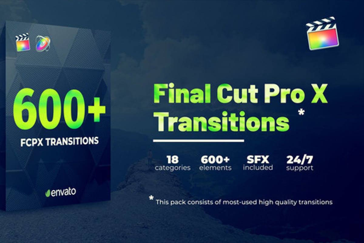 Transitions For Final Cut & Apple Motion