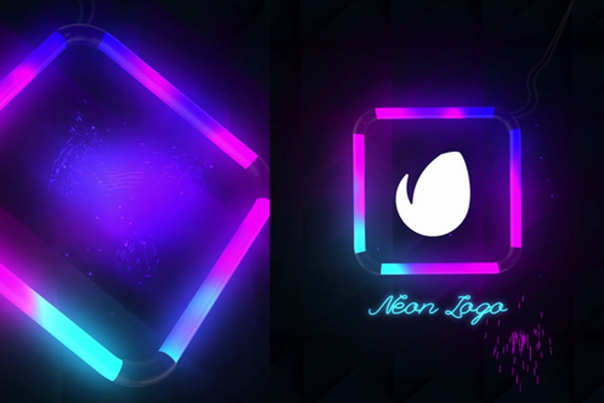 Neon Logo Reveal For Final Cut & Apple Motion