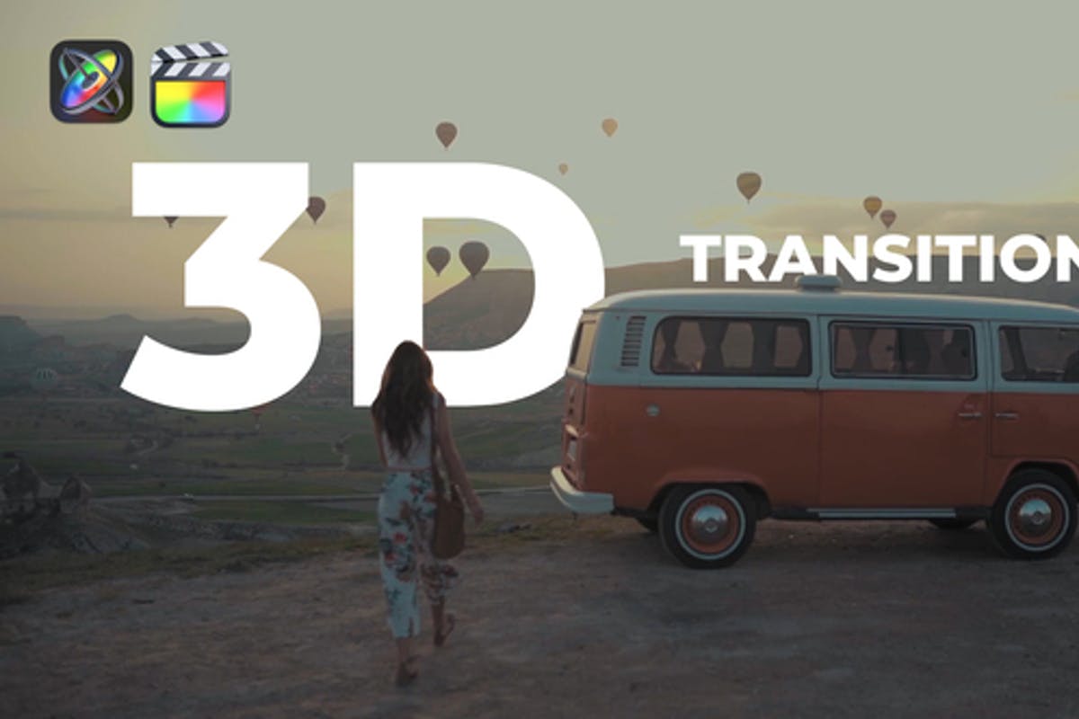 3D Transitions For Final Cut Pro