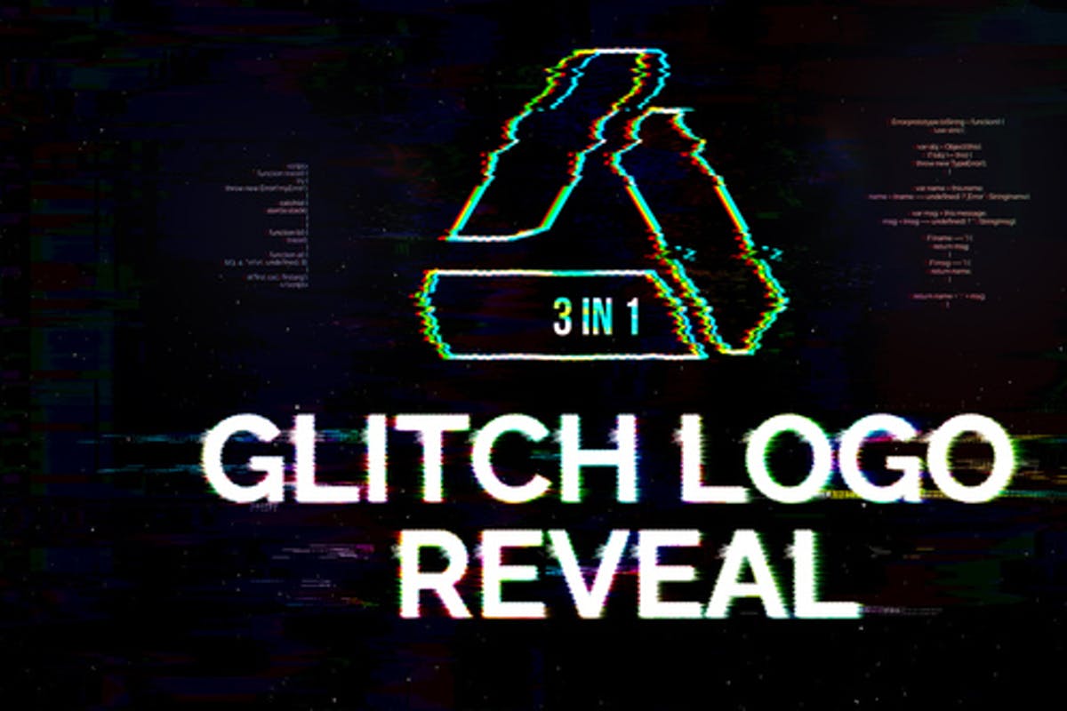 Glitch Logo Reveal For Final Cut & Apple Motion