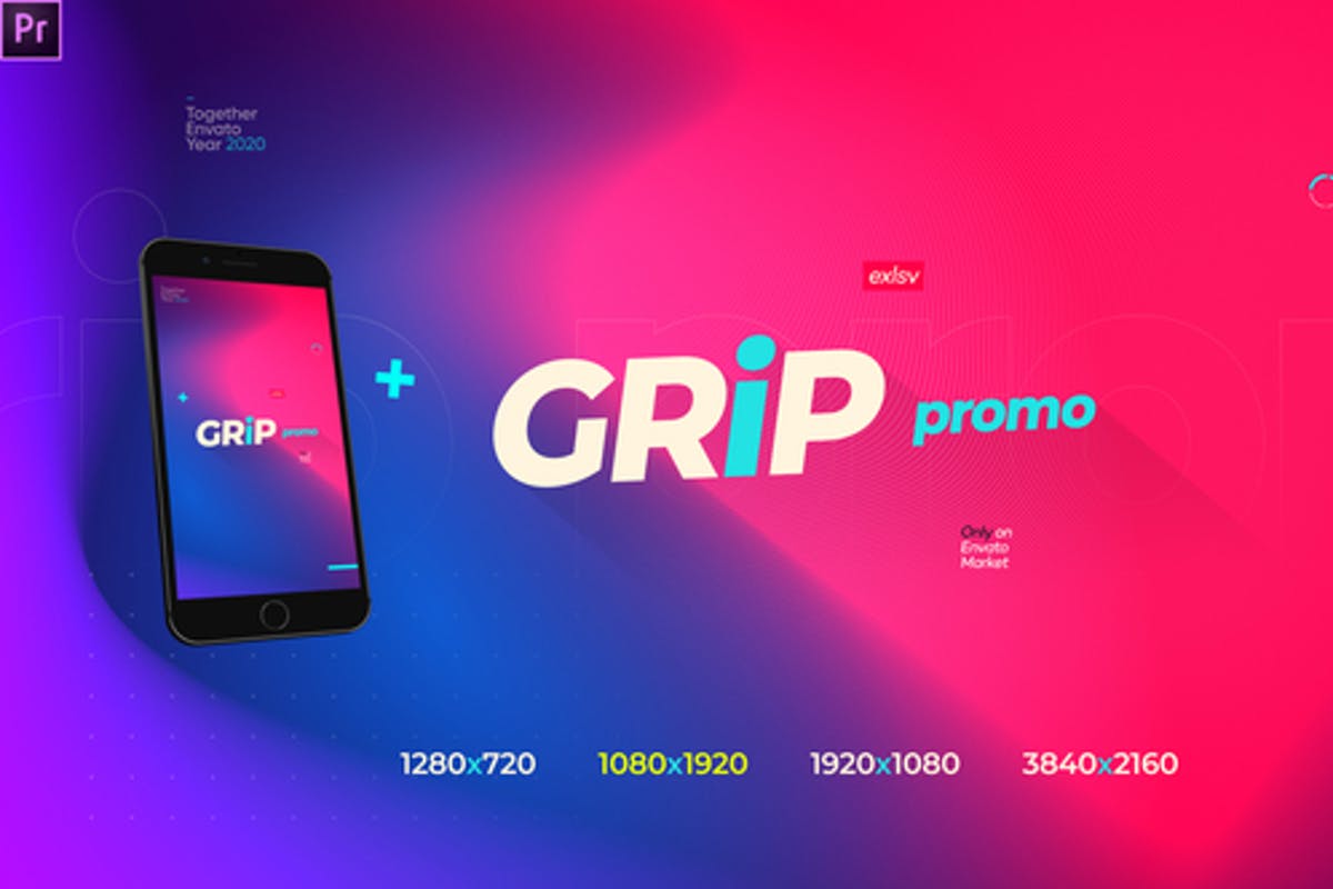 Grip Modern Gradient Opener Promotion Instagram Storie Preimere Pro Essentials