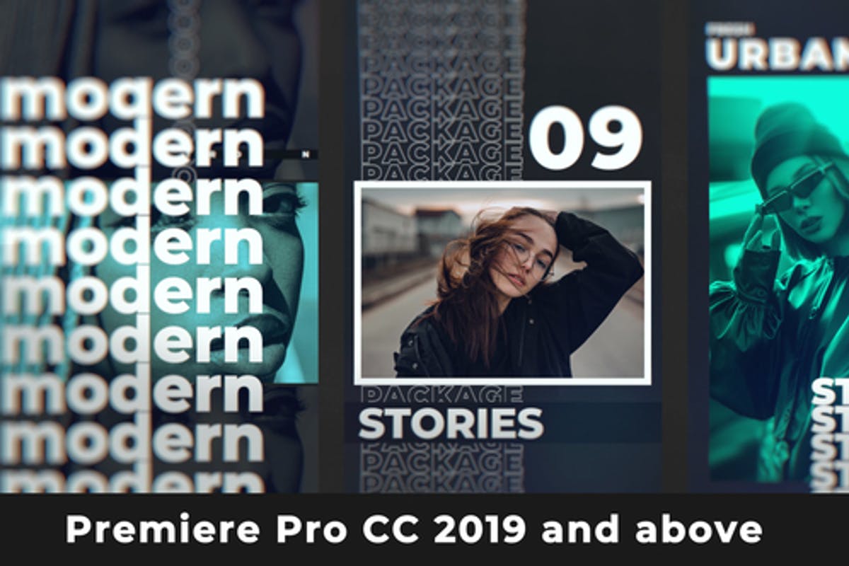 Modern Stories For Premiere Pro
