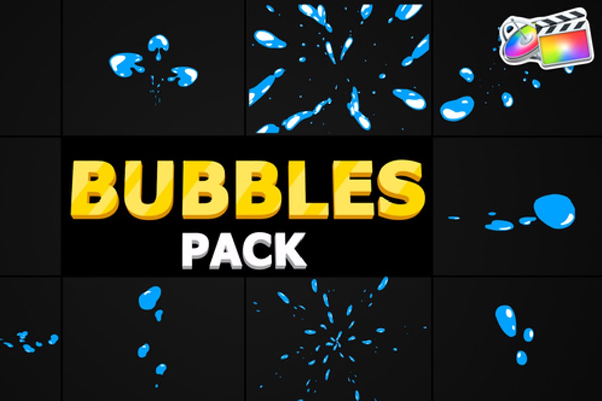 Bubbles Pack For Final Cut