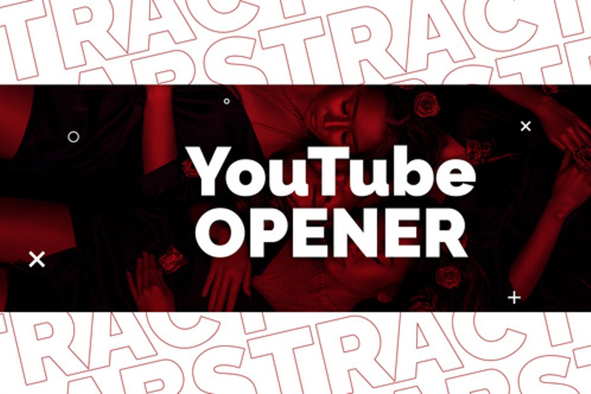 Abstract Youtube Opener For Final Cut & Apple Motion