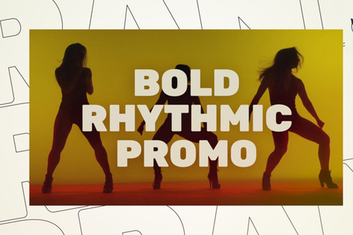 Bold Rhythmic Promo For Final Cut & Apple Motion