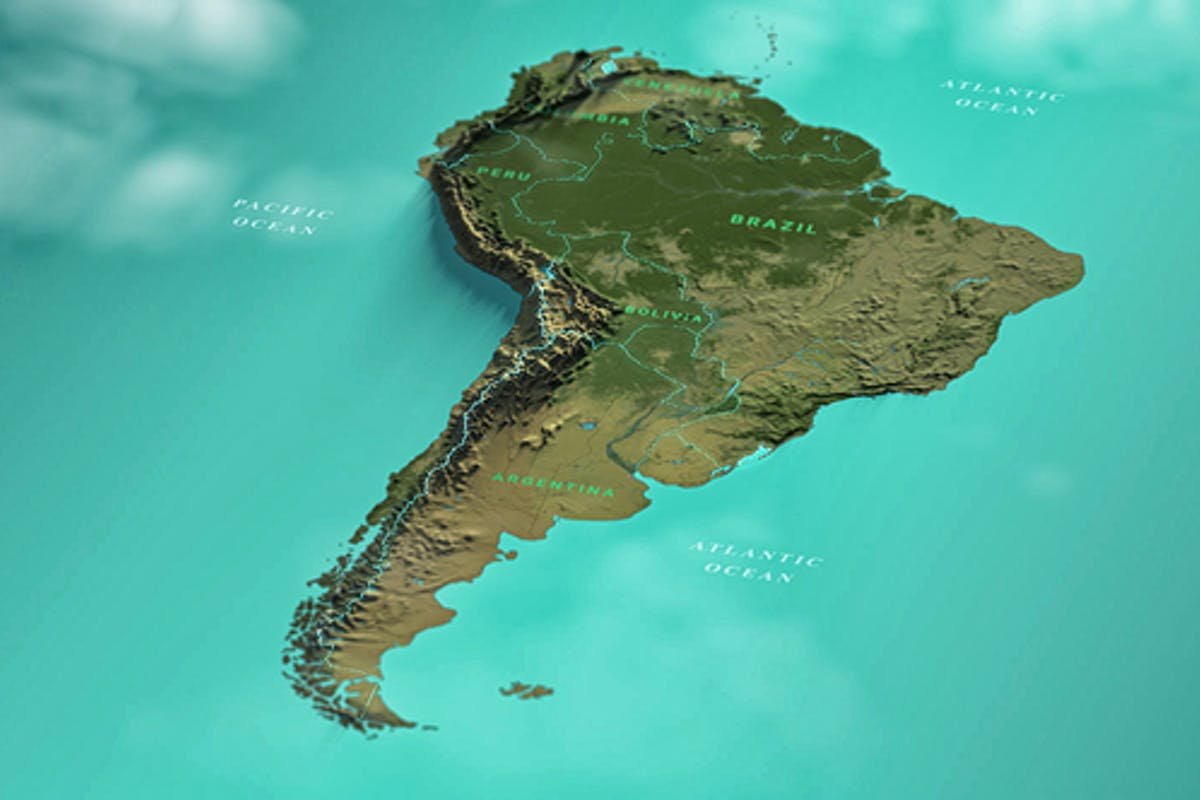 South America Map FC