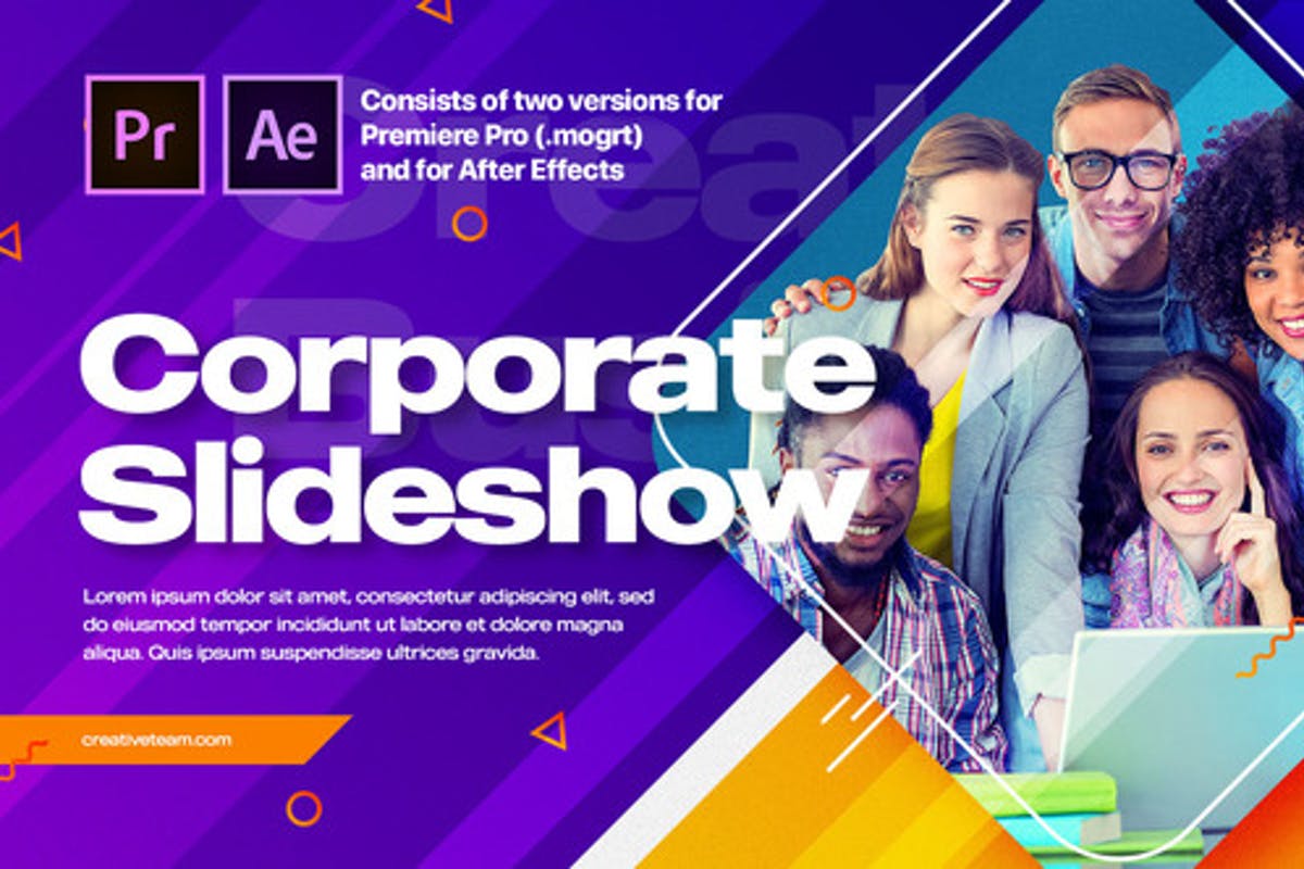 Creative Corporate Slideshow for Premiere Pro