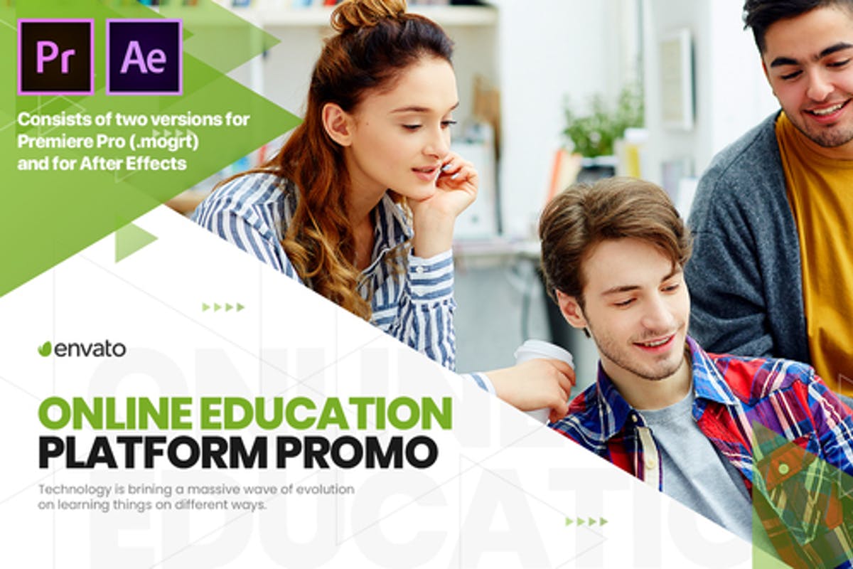 Online Education Slideshow for Premiere Pro