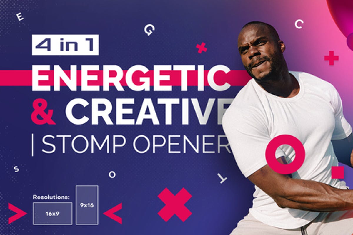 Energetic And Creative | Stomp Opener | Mogrt