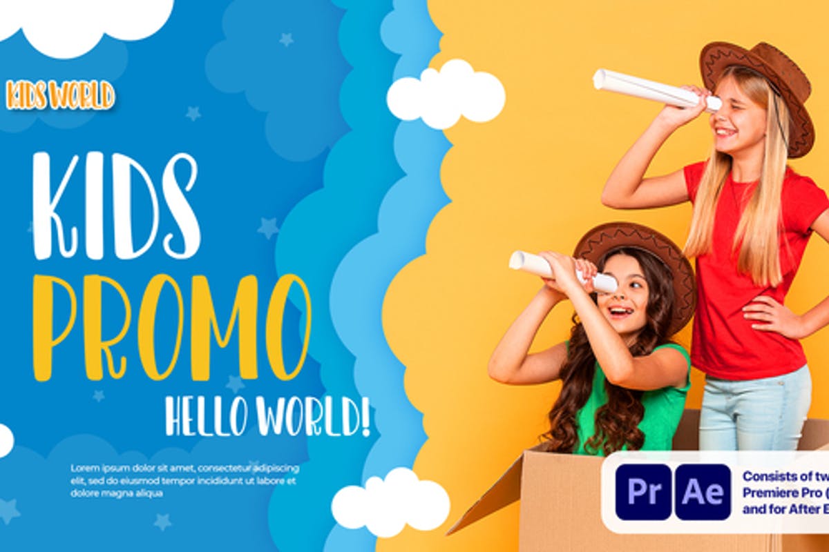 Happy Kids Promo Slideshow | MOGRT