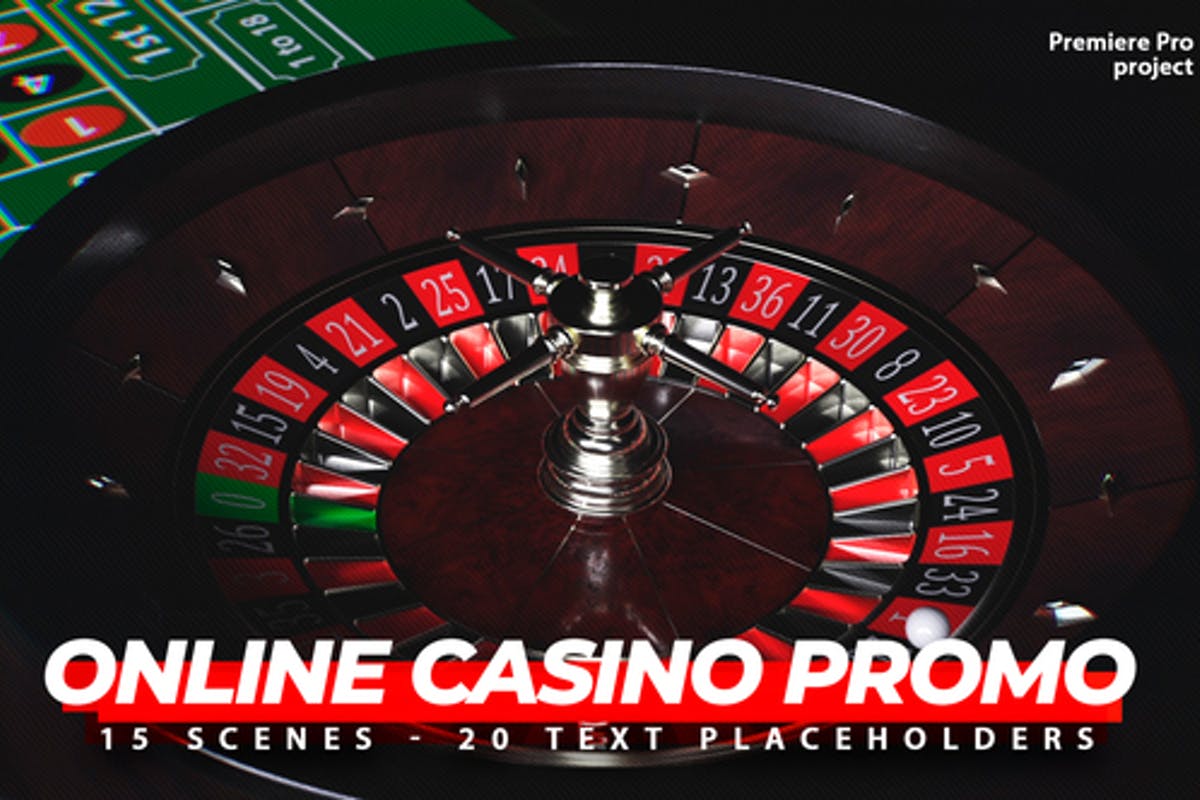 Online Casino Promo |Online Roulette Intro | Slot Machine Game| Poker App| Premiere Pro