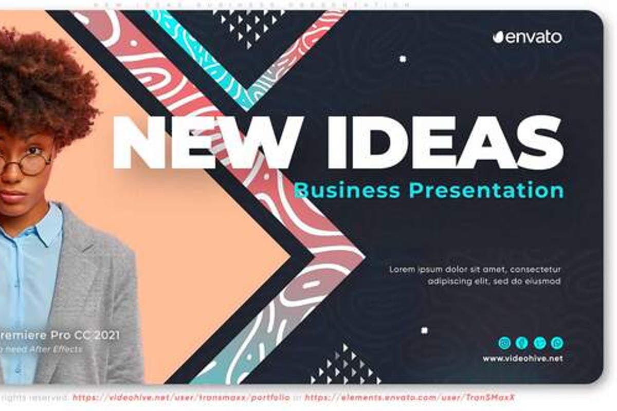 New Ideas Business Presentation For Premiere Pro