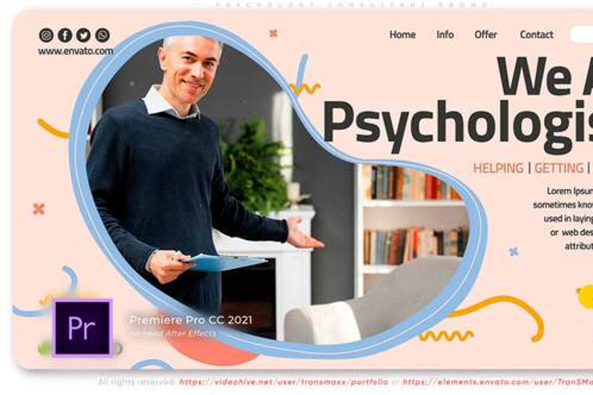 Psychology Consultant Promo For Premiere Pro
