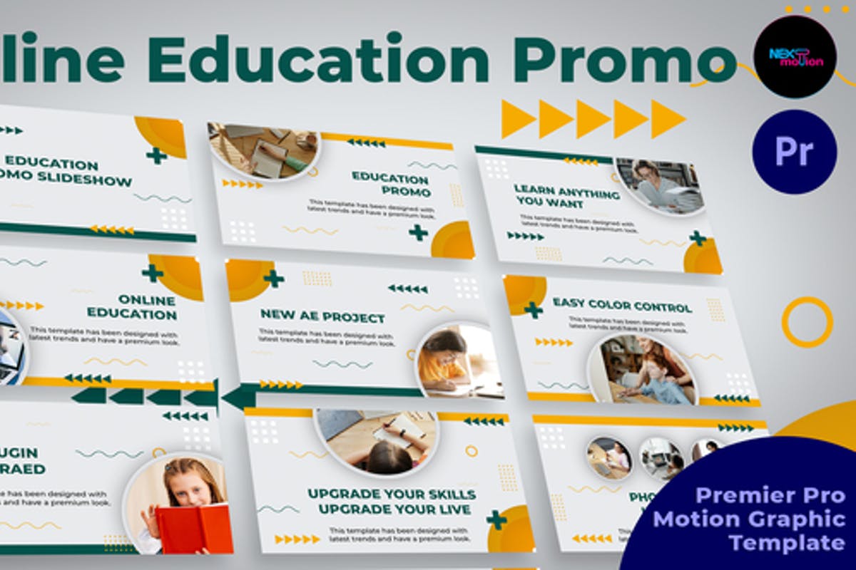Online Education Promo For Premiere Pro