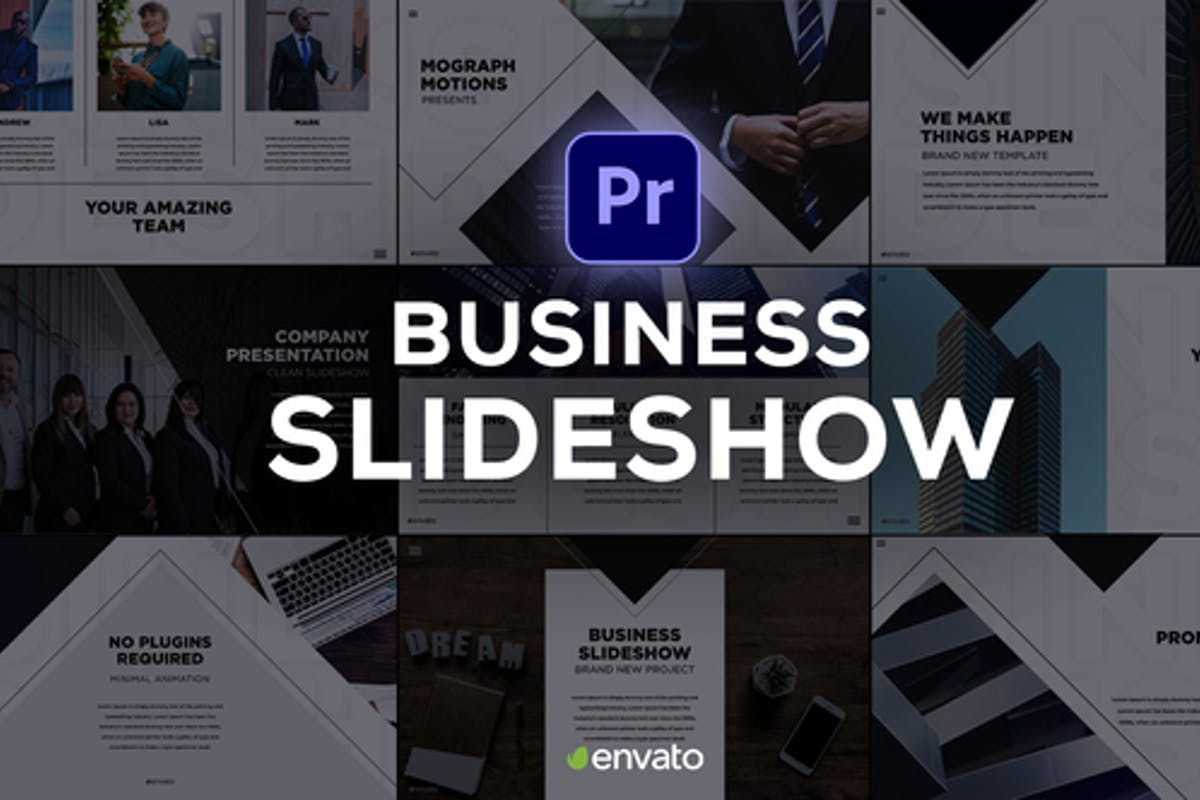 Business Slides For Premiere Pro