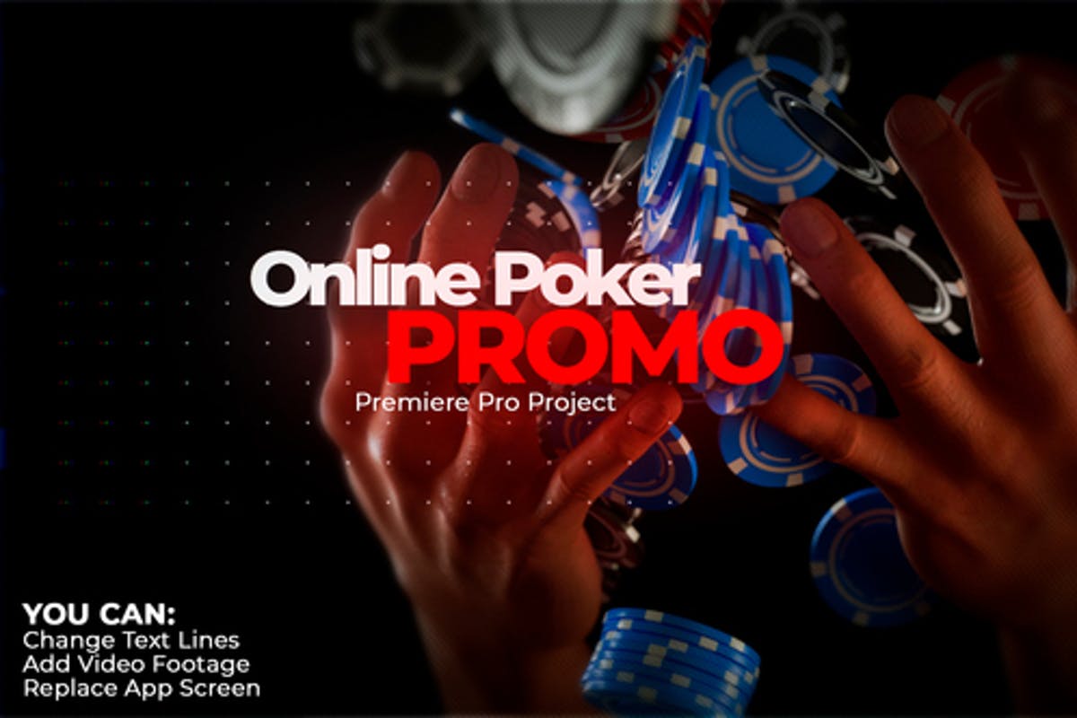 Online Poker App Promo & Poker Intro Premiere Pro