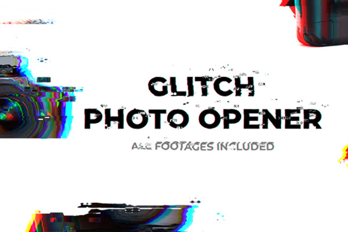 Glitch Photographer Opener