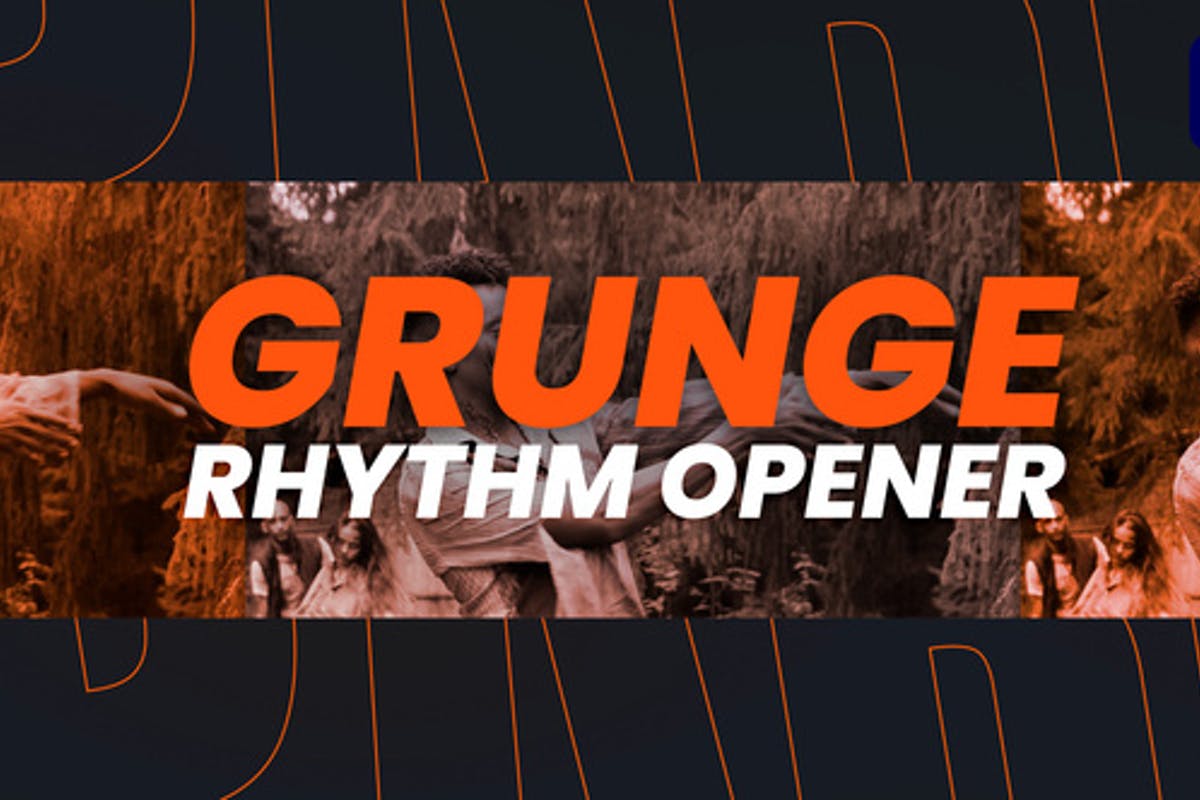 Grunge Rhythm Opener for Premiere Pro