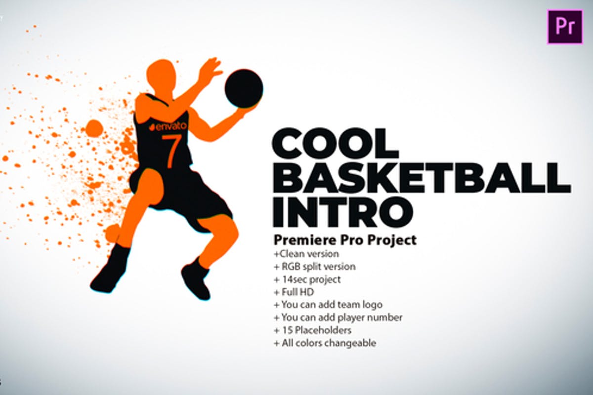 Cool Basketball Intro - Basketball Promo Premiere Pro