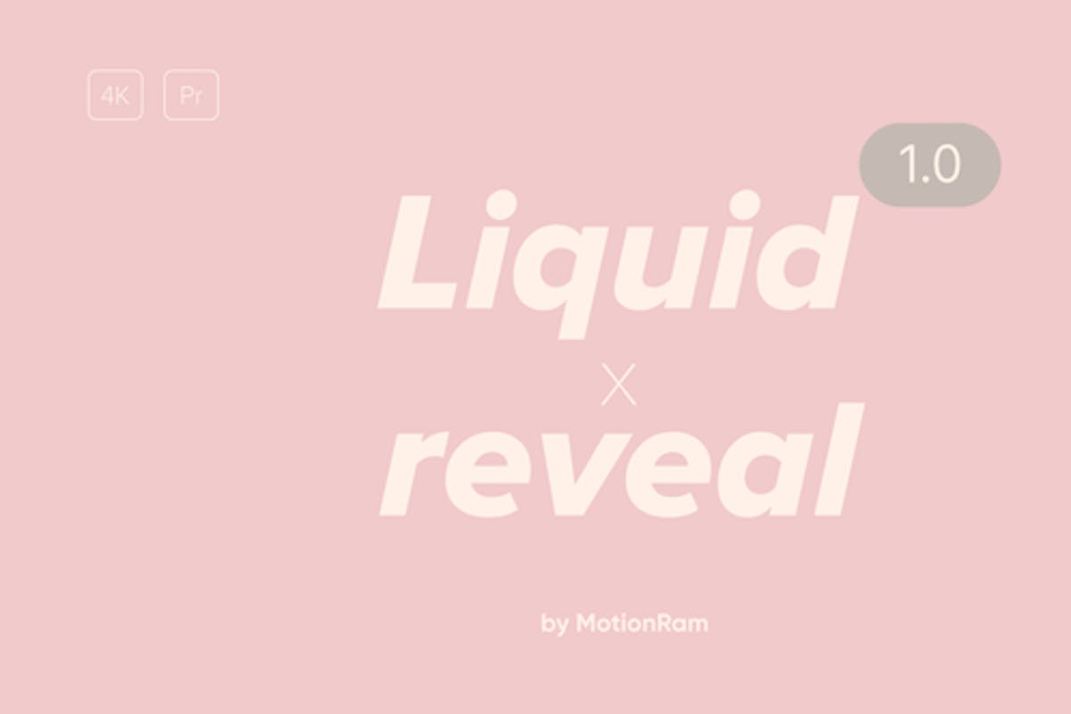 Liquid Logo Reveal - Premiere Pro