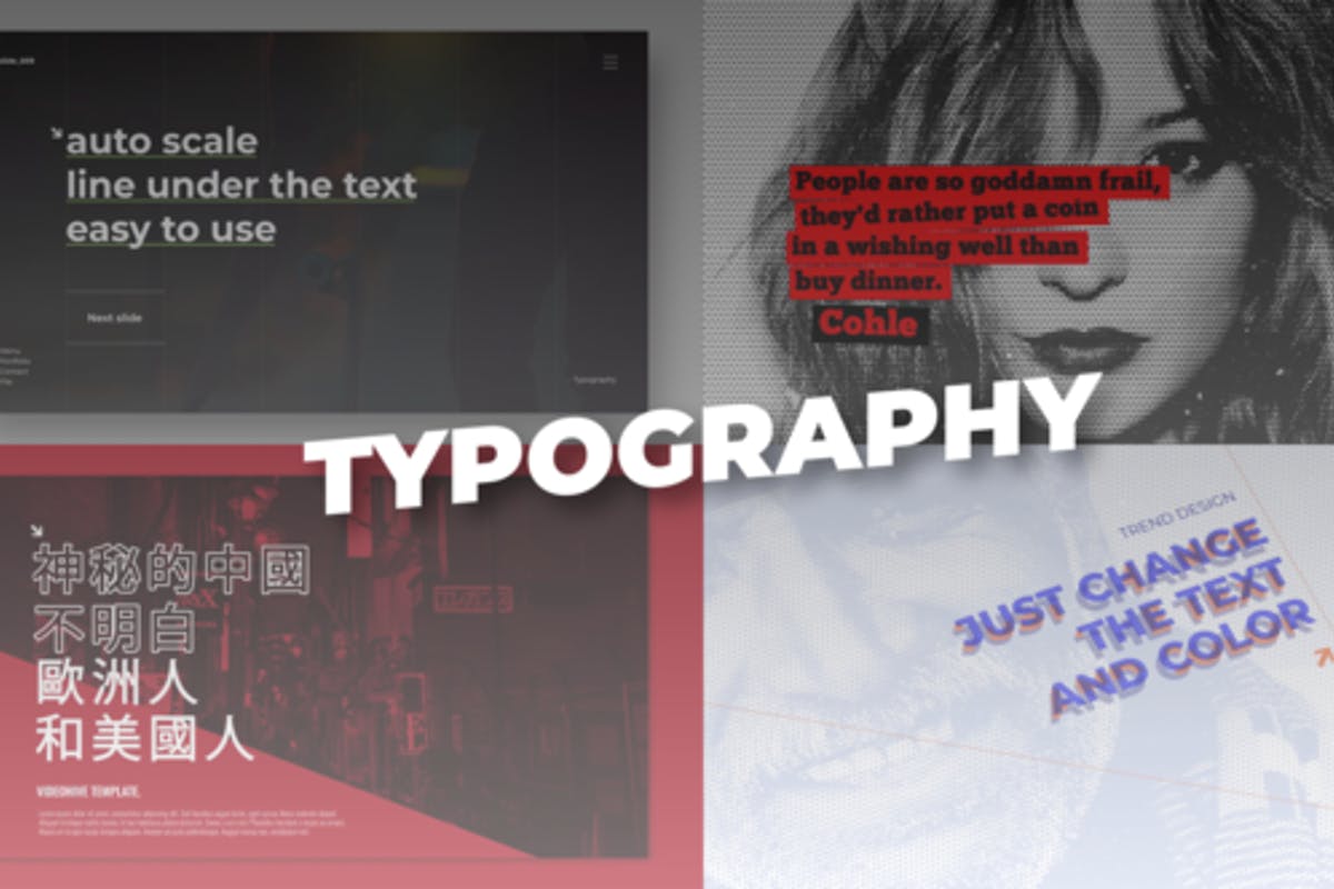 Typography MOGRt - Premiere Pro
