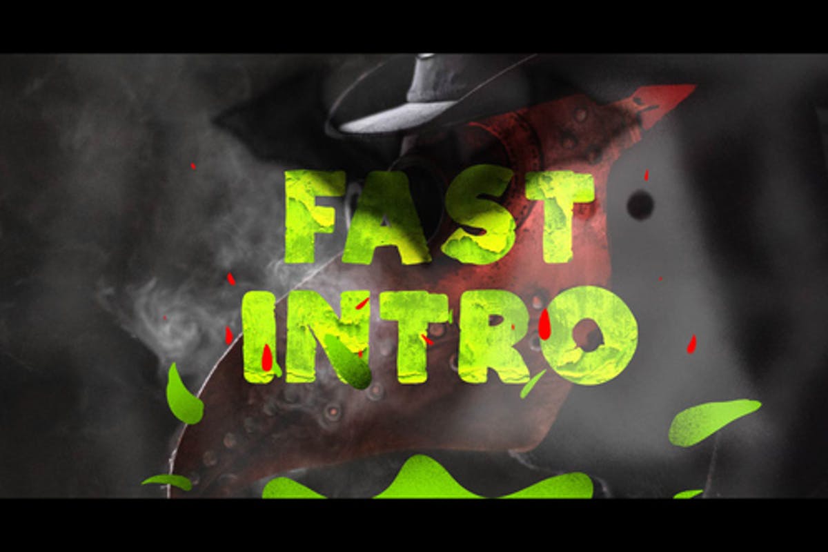 Fast Halloween Intro for Premiere Pro