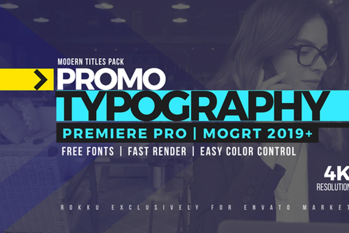 Promo Typography for Premiere Pro