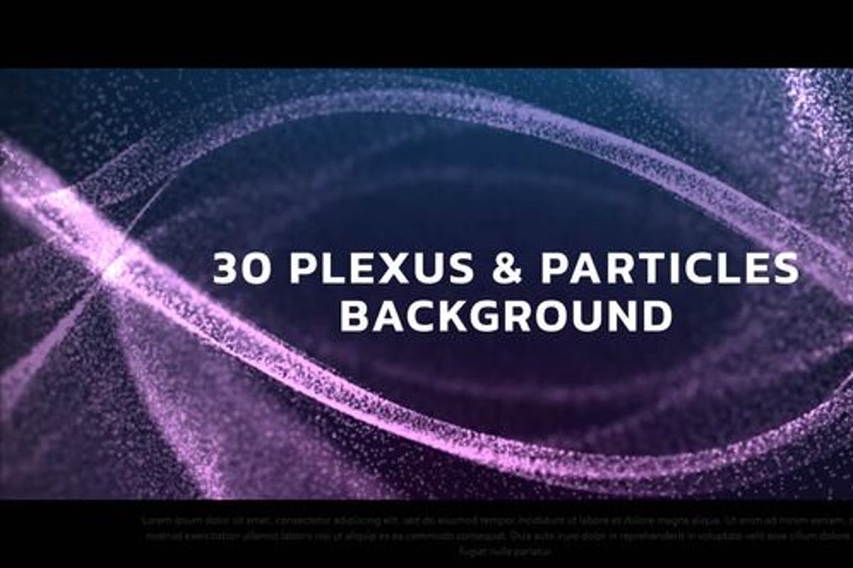 Particles Backgrounds for Premiere Pro