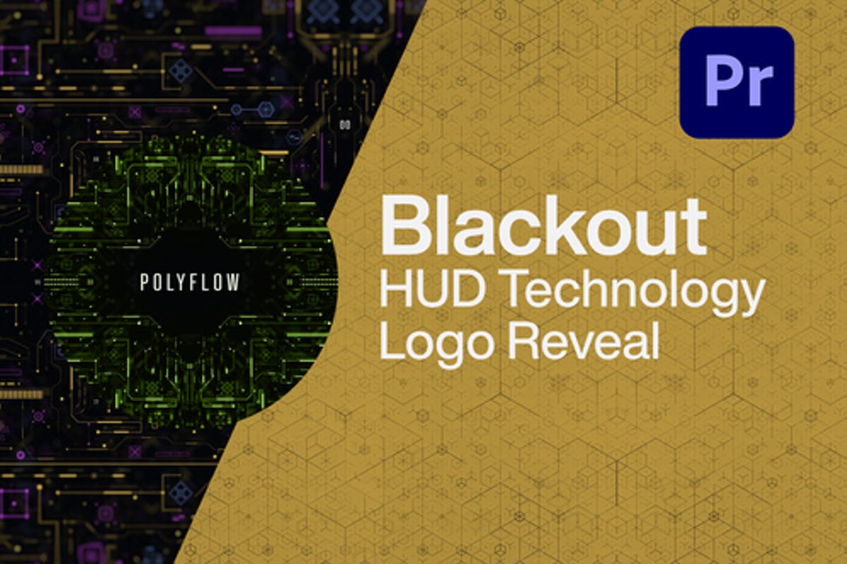 Blackout - HUD Technology Logo Reveal