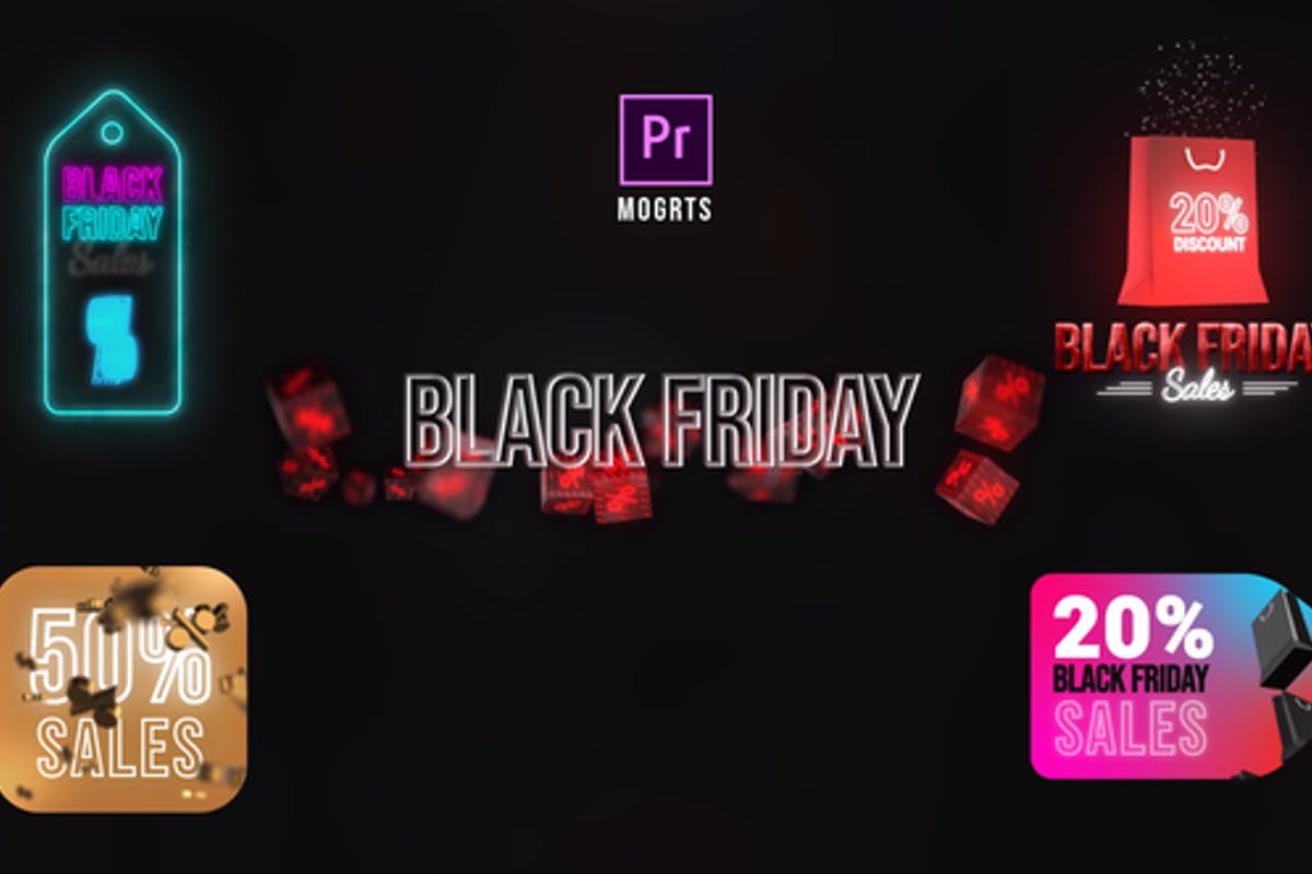 Black Friday Sales Titles For Premiere Pro