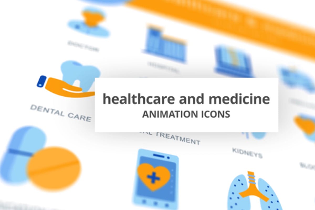 Healthcare & Medicine - Animation Icons