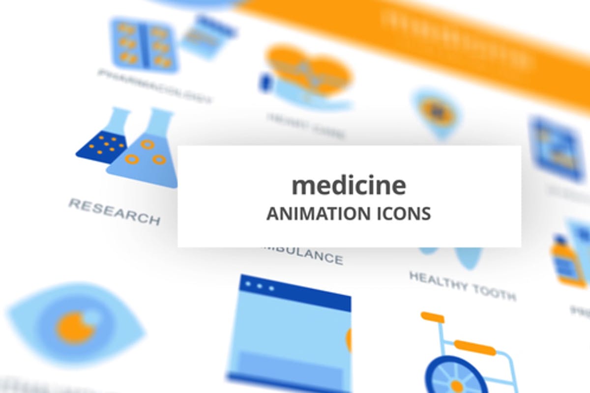 Medicine - Animation Icons