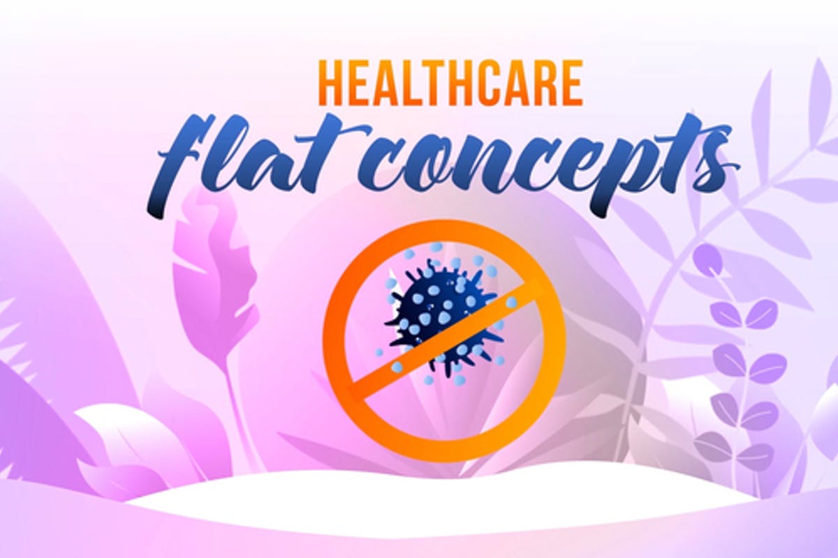 Healthcare - Flat Concept