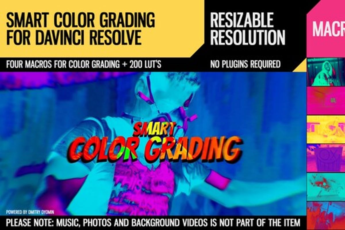 Smart Color Grading for DaVinci Resolve