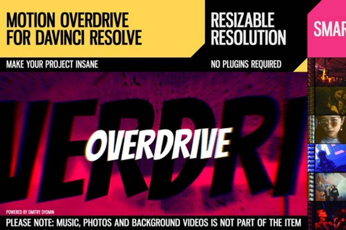 Motion Overdrive for DaVinci Resolve