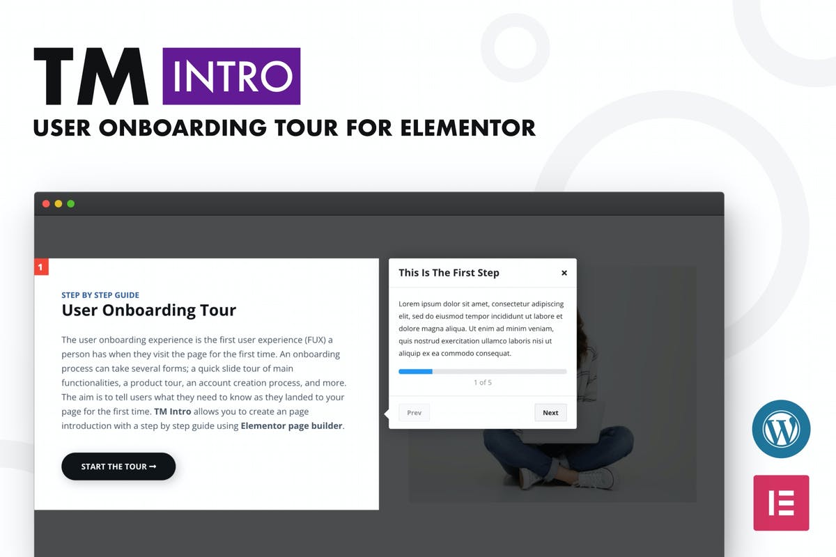 TM Intro- User Onboarding Tour Addon For Elementor